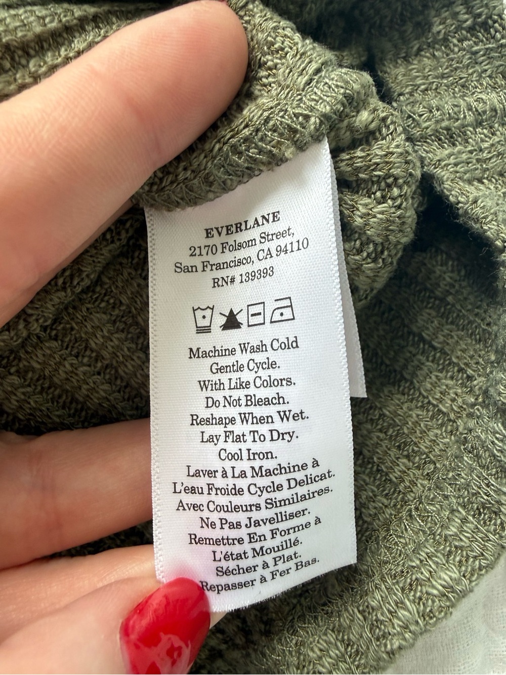 Everlane Cozy Rib Tee - Picture 8 of 10